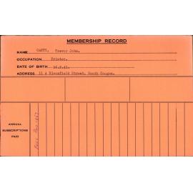 Members Records 1960-1967