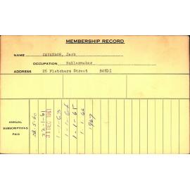 Members Records 1960-1967