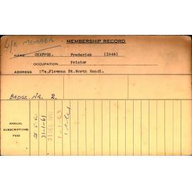 Members Records 1960-1967
