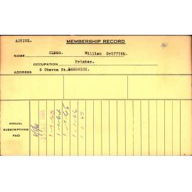 Members Records 1960-1967
