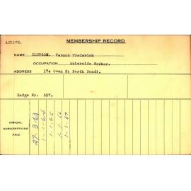 Members Records 1960-1967