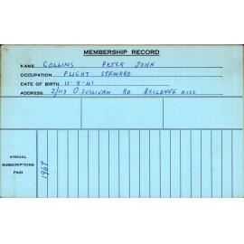 Members Records 1960-1967
