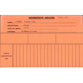 Members Records 1960-1967