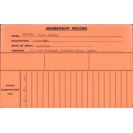 Members Records 1960-1967