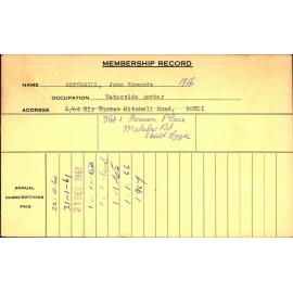 Members Records 1960-1967