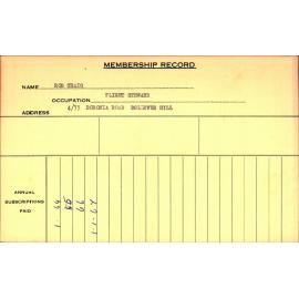 Members Records 1960-1967