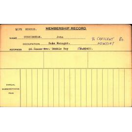 Members Records 1960-1967