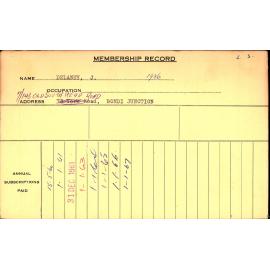 Members Records 1960-1967