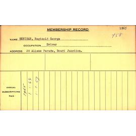 Members Records 1960-1967