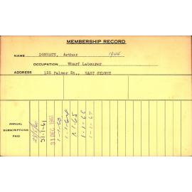 Members Records 1960-1967