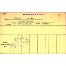 Members Records 1960-1967