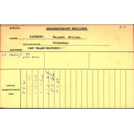 Members Records 1960-1967