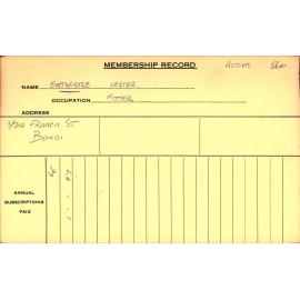 Members Records 1960-1967