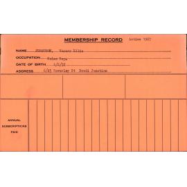 Members Records 1960-1967