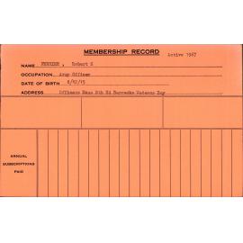 Members Records 1960-1967