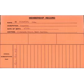 Members Records 1960-1967