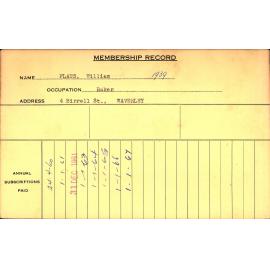 Members Records 1960-1967
