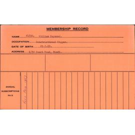 Members Records 1960-1967