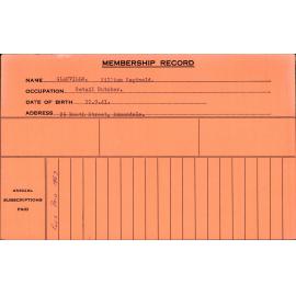 Members Records 1960-1967