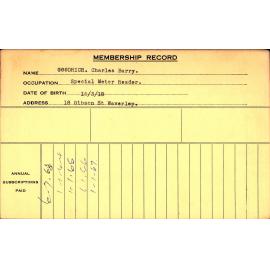 Members Records 1960-1967