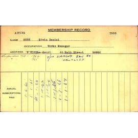 Members Records 1960-1967