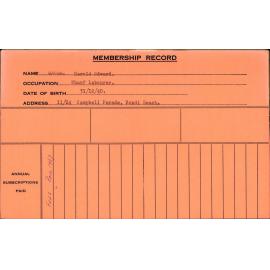 Members Records 1960-1967