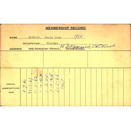 Members Records 1960-1967
