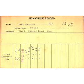 Members Records 1960-1967