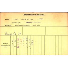 Members Records 1960-1967