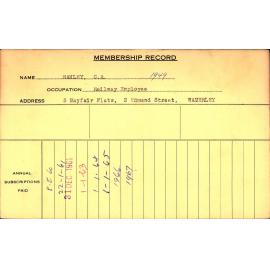 Members Records 1960-1967