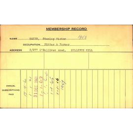 Members Records 1960-1967