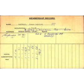 Members Records 1960-1967