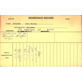 Members Records 1960-1967