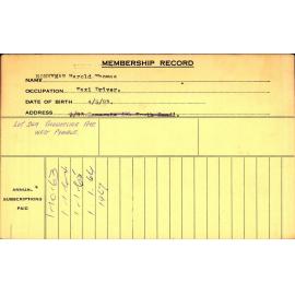 Members Records 1960-1967