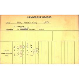 Members Records 1960-1967