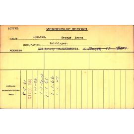 Members Records 1960-1967