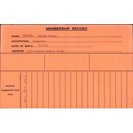 Members Records 1960-1967
