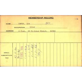 Members Records 1960-1967