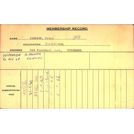 Members Records 1960-1967