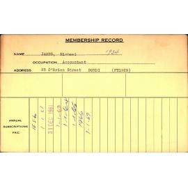 Members Records 1960-1967