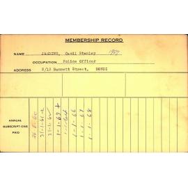 Members Records 1960-1967