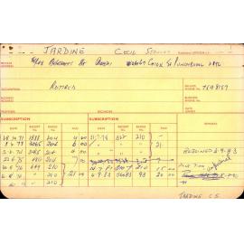 Members Records 1960-1967