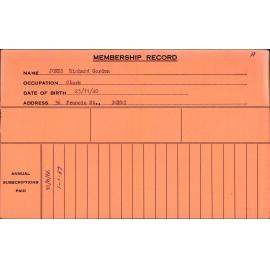 Members Records 1960-1967