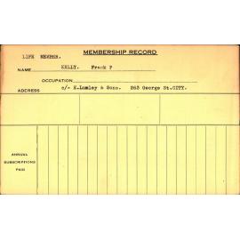 Members Records 1960-1967