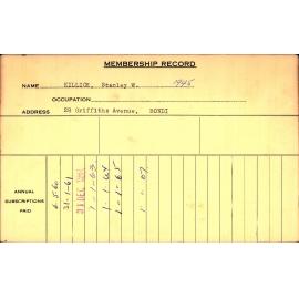 Members Records 1960-1967