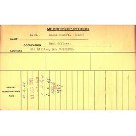 Members Records 1960-1967