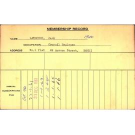 Members Records 1960-1967