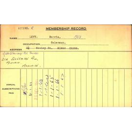 Members Records 1960-1967