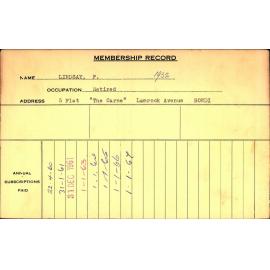 Members Records 1960-1967