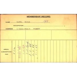 Members Records 1960-1967